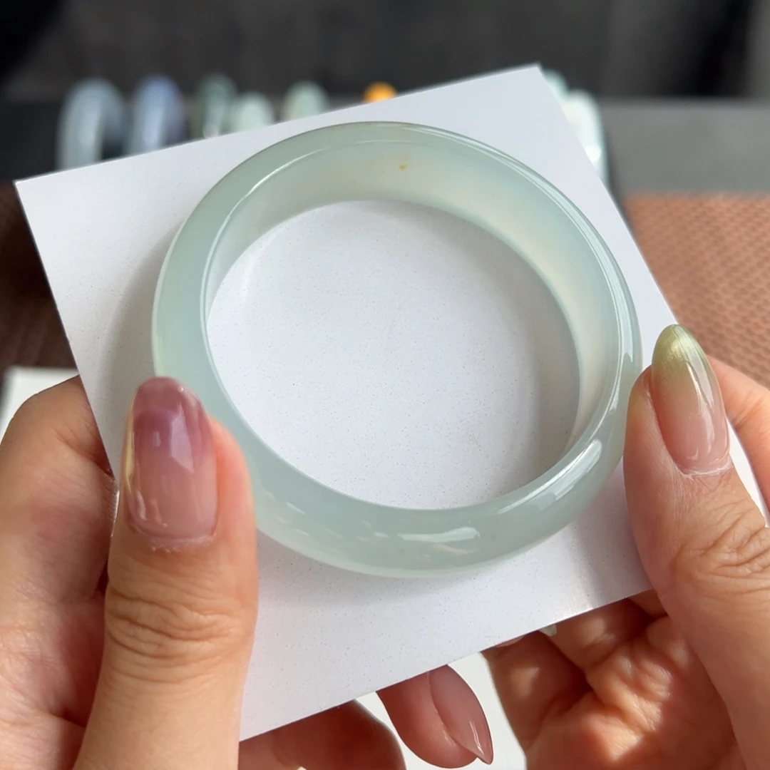 翡翠手镯未镶嵌1号 56.4