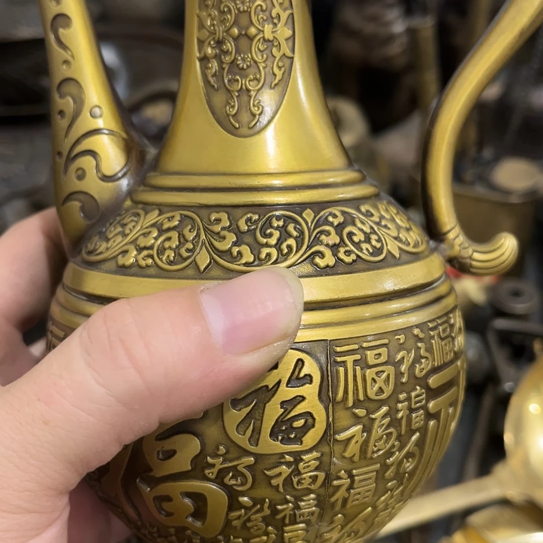 用***7闪电购铜摆件工艺品