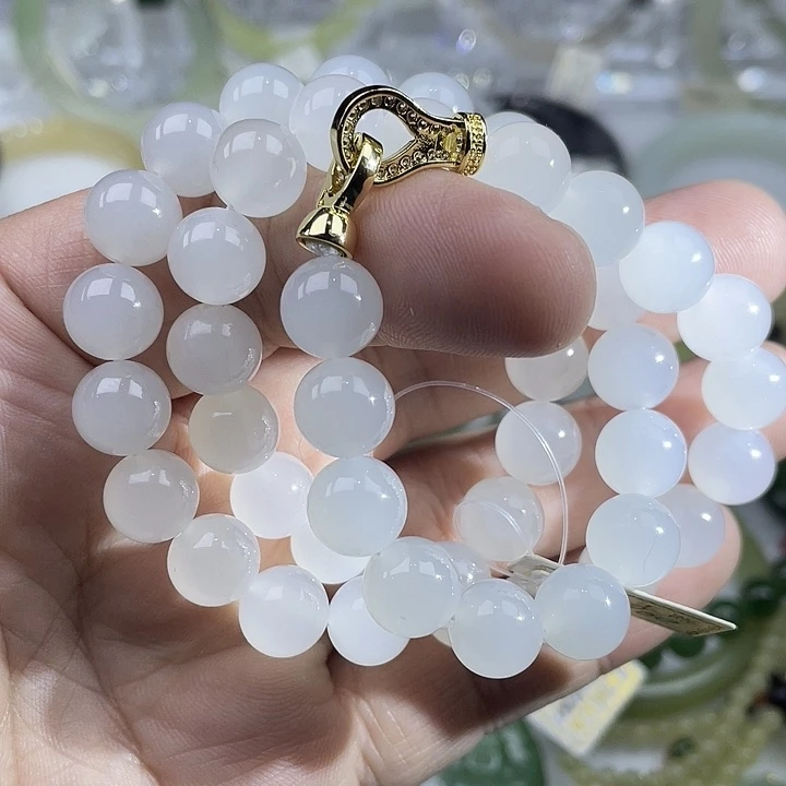 和田玉项链未镶嵌10