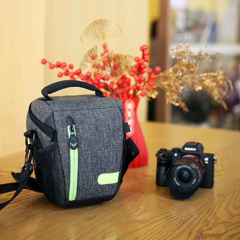 Jenova/吉尼佛时尚微单相机包户外休闲防水轻便便携单肩单反防震