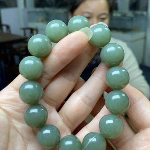 和田玉未镶嵌手链116