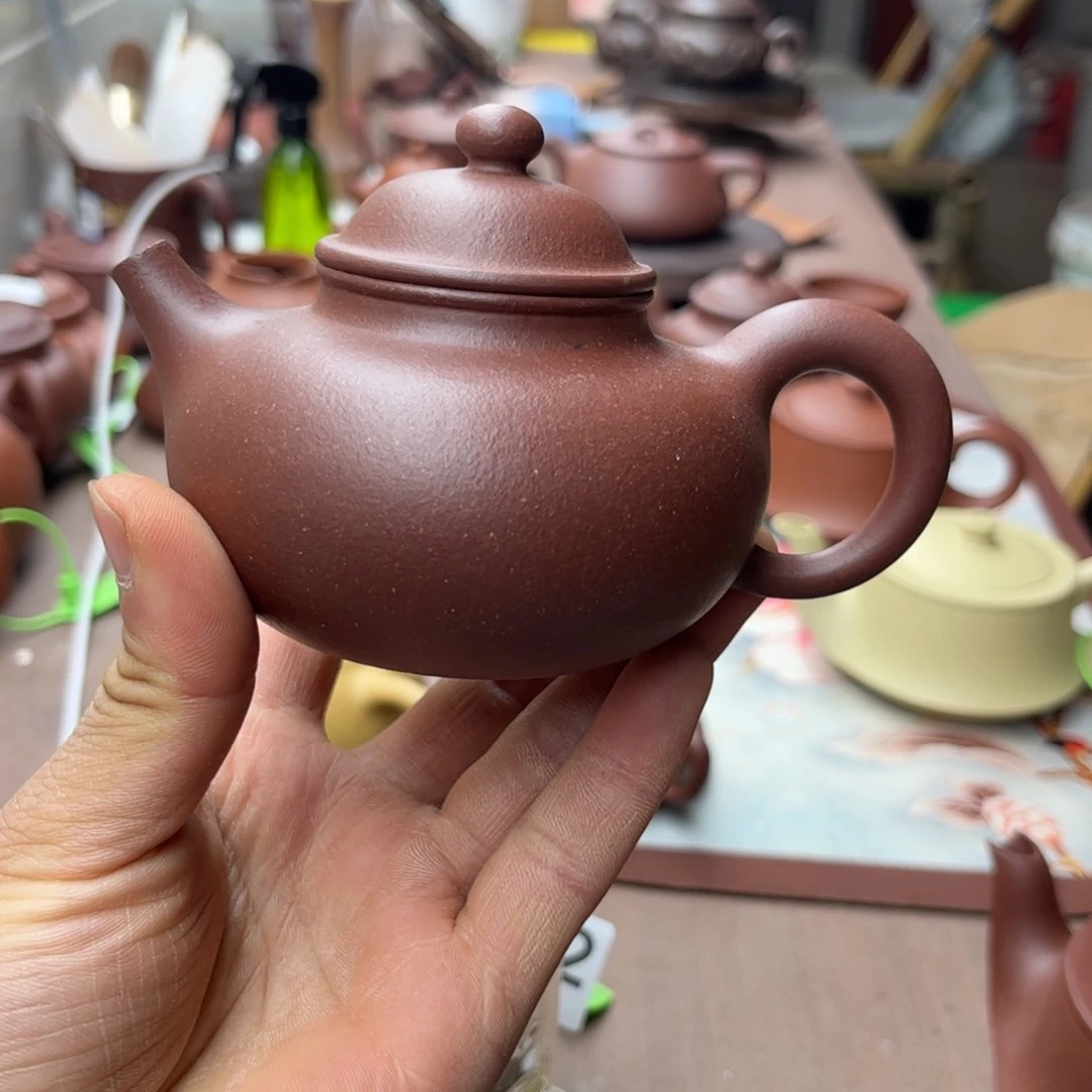 紫砂茶壶底槽清容天160左右瑕疵