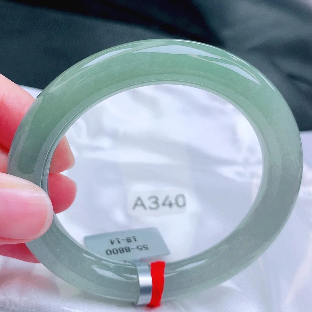 翡翠未镶嵌手镯缅甸天然a货翡翠手镯