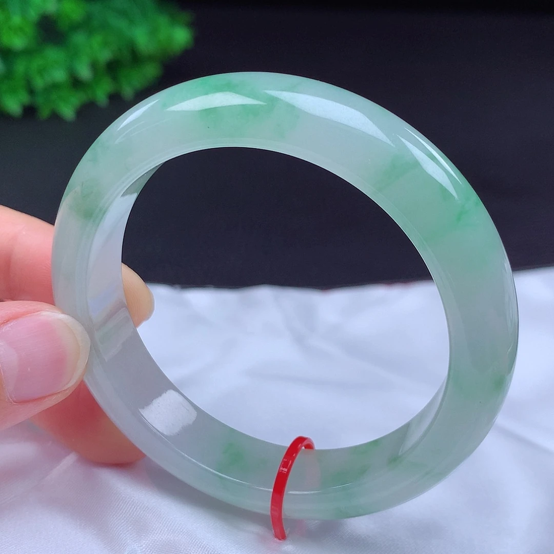 翡翠未镶嵌手镯55圈431213