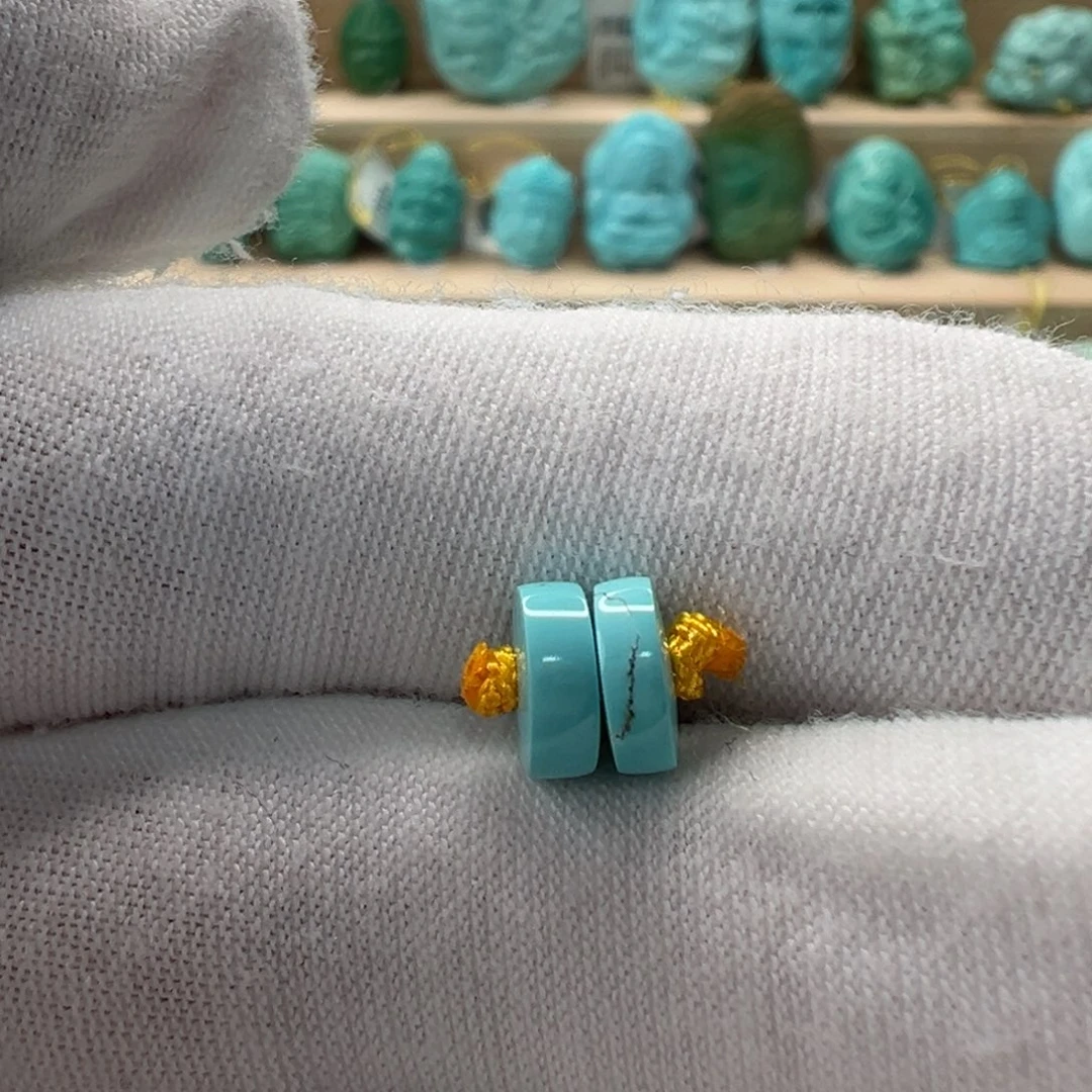 未镶嵌绿松石隔片7mm