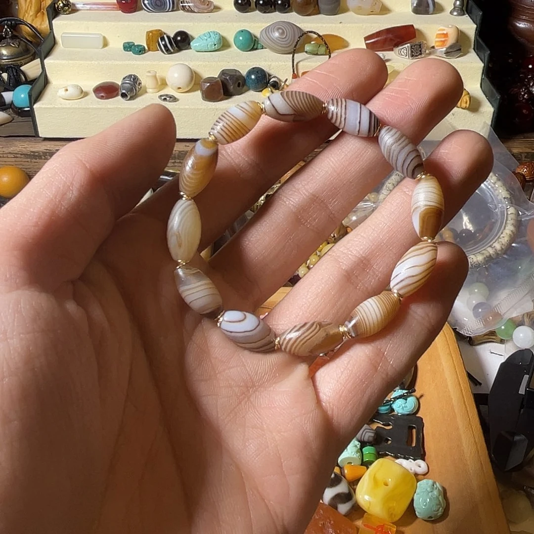 L****白玉菩提吊坠珠子