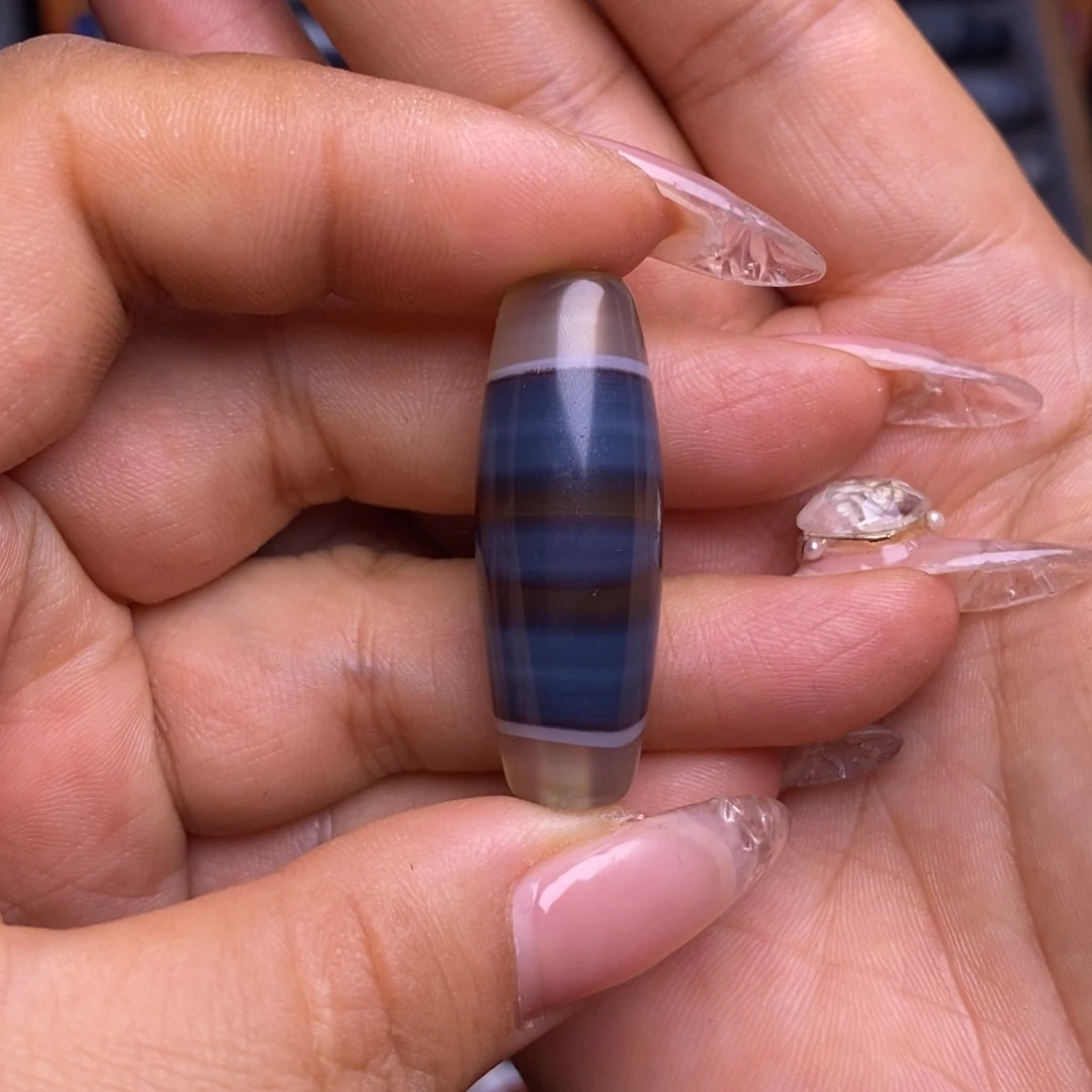 玛瑙/玉髓珠宝半成品未镶嵌管***哥