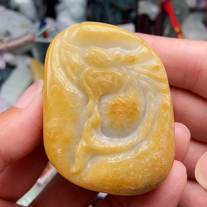 未镶嵌挂件翡翠翡翠