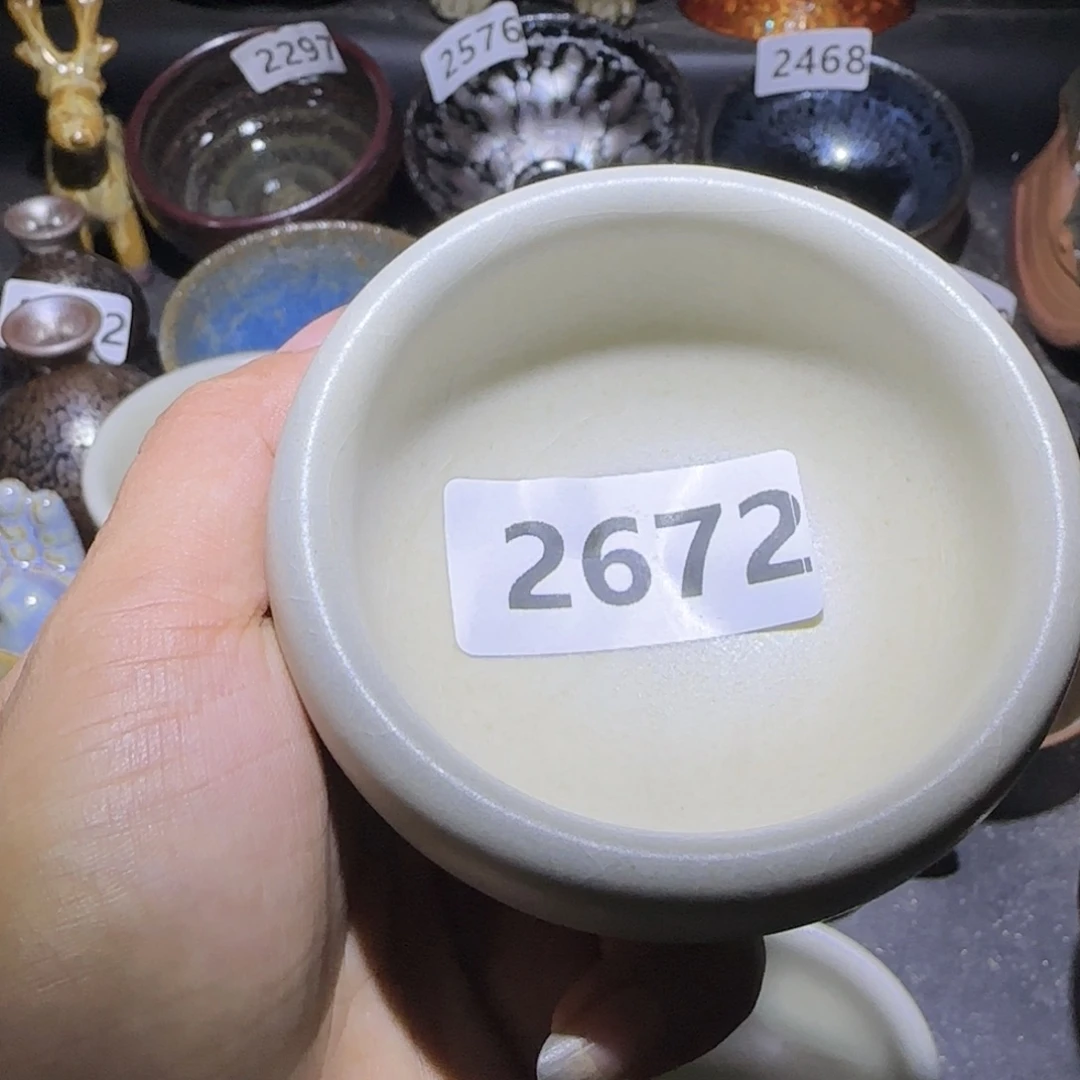 郑***）茶盏福建盏茶器禅定