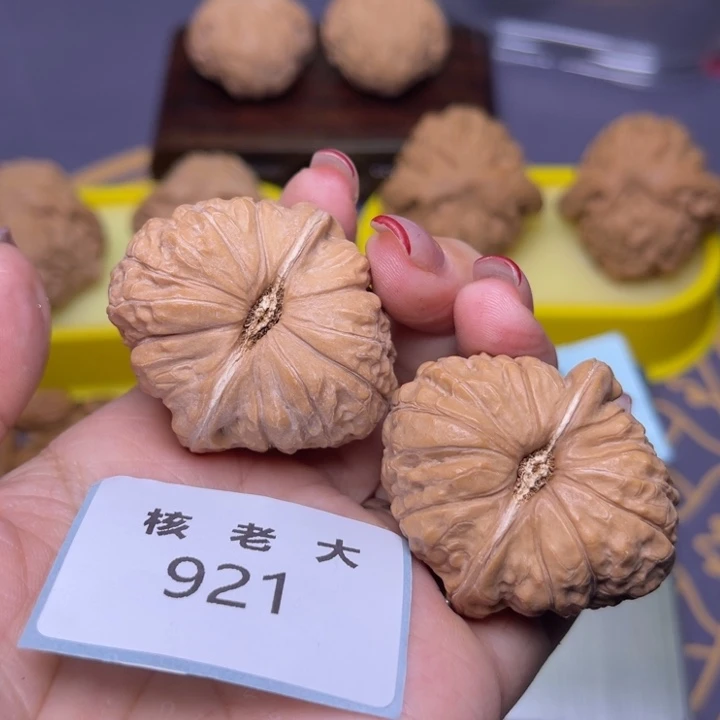文玩核桃把件南瓜38.921