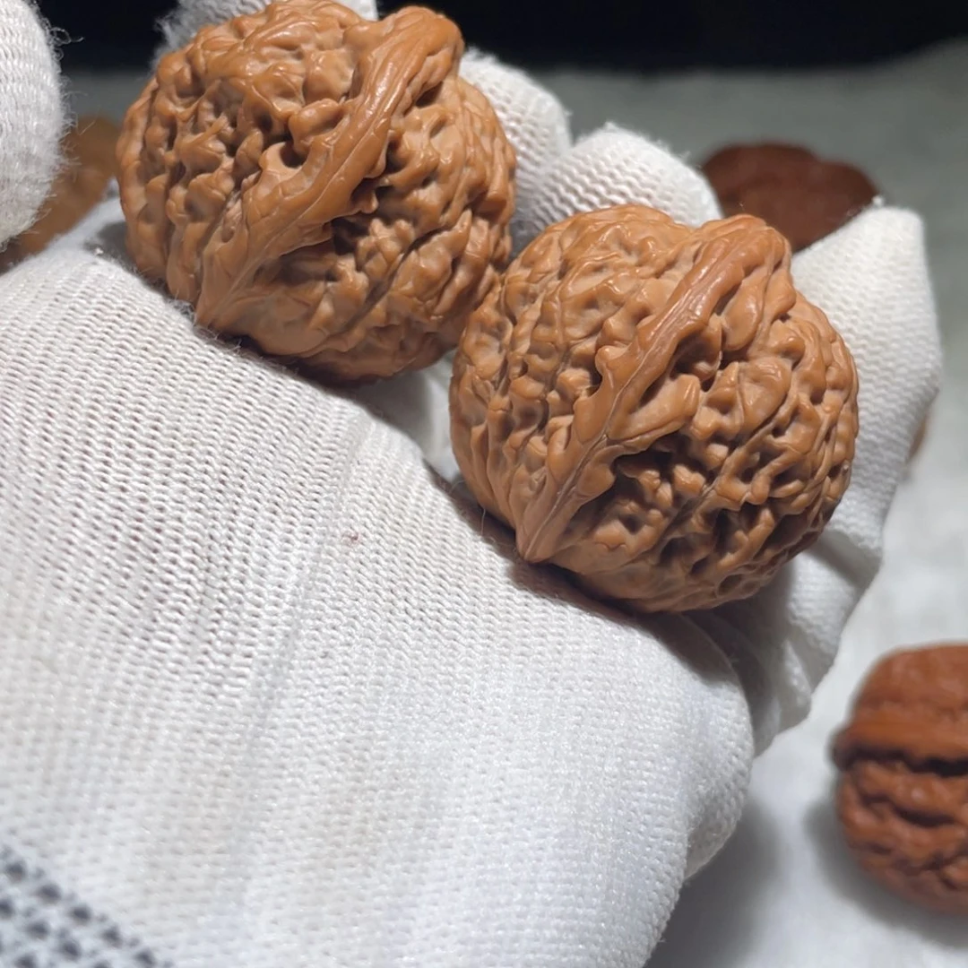 文玩核桃吊坠大*象莲花