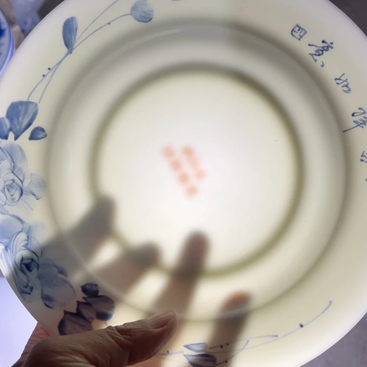 杯八寸手绘正价深盘