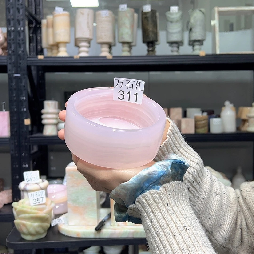 石材311…………粉玉碗
