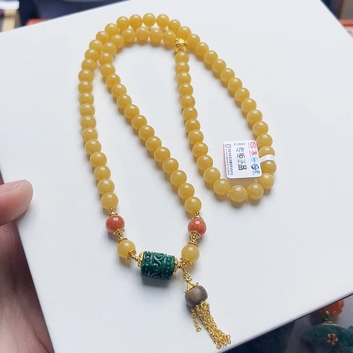 翡翠未镶嵌项链漏价