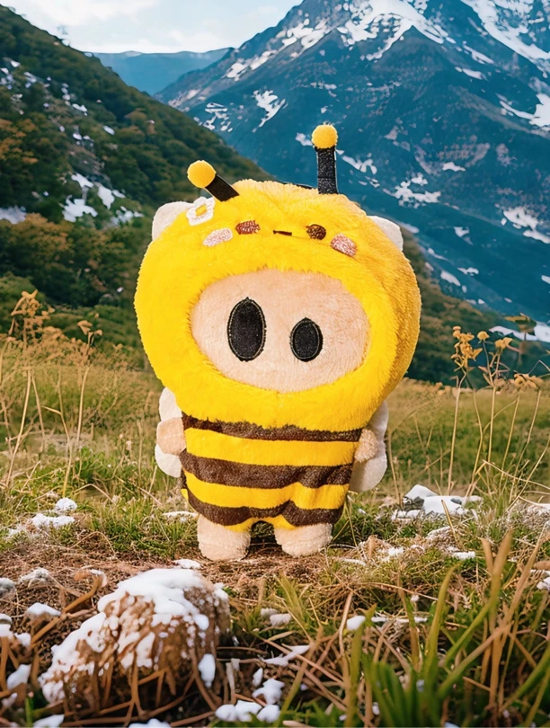 Dangerouspeople玩偶蜜蜂小D新蜂娃衣薛之谦天外来物公仔只售衣服