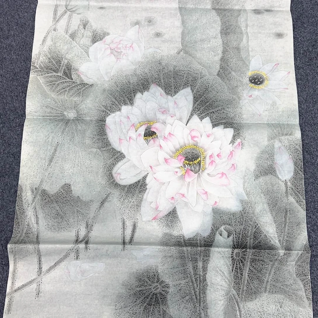 手***光国画宣纸国画纯手绘作品