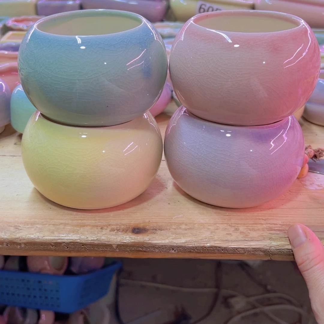 陶瓷花盆当场凑满12包邮