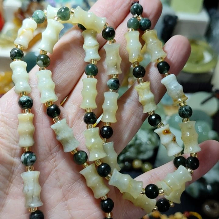 岫玉未镶嵌链子链子链子