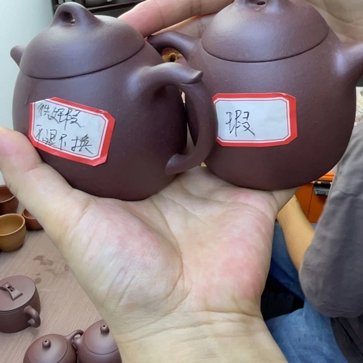 J***e茶壶紫砂微瑕封釉秦权