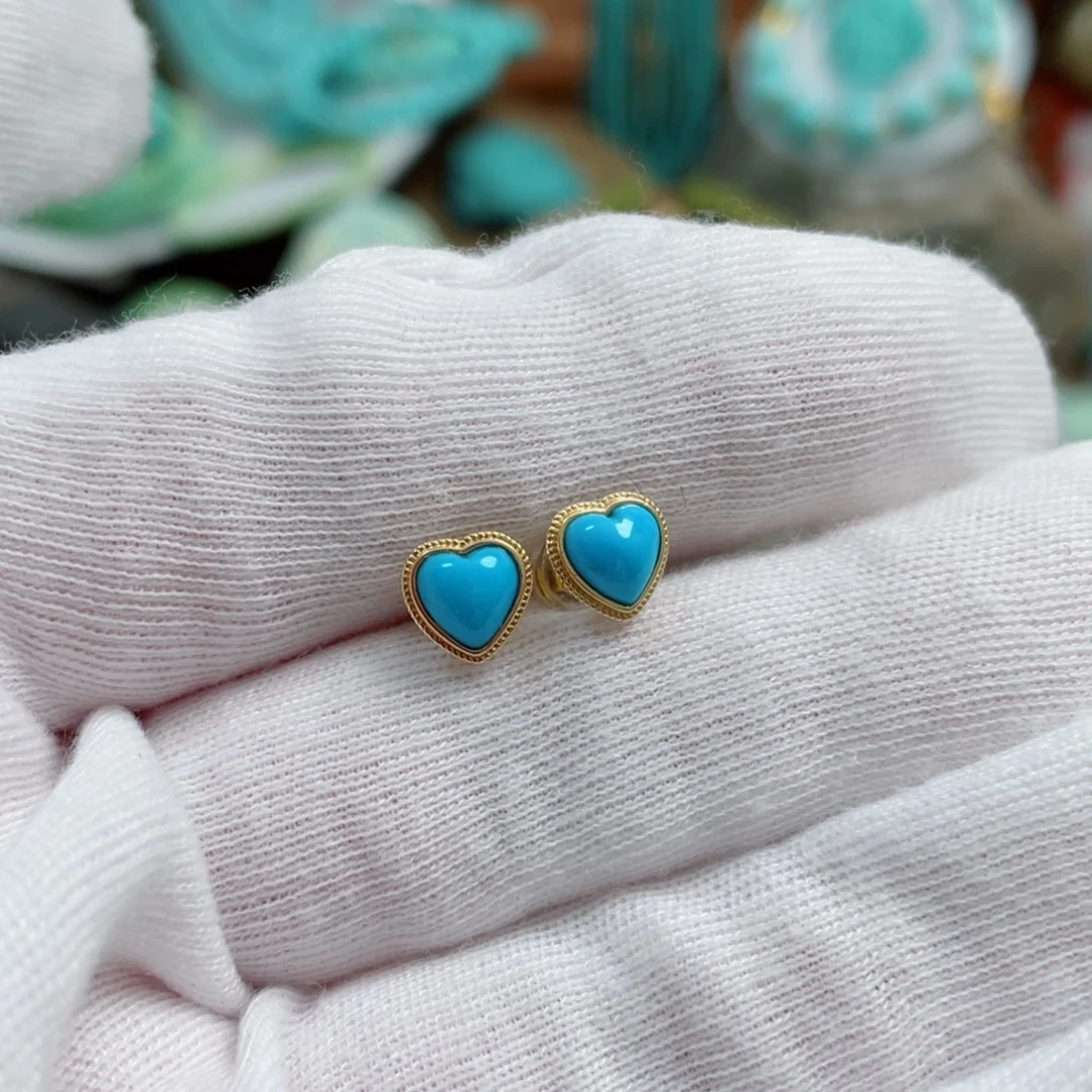 绿松石珠宝奇石未镶嵌人**醒