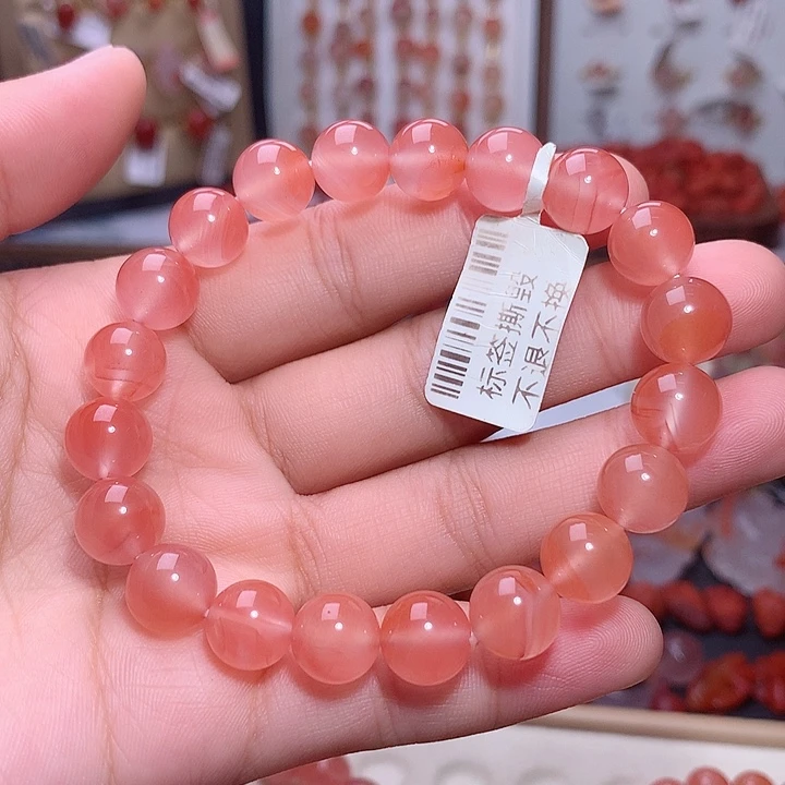 玫***过未镶嵌南红南红玛瑙冰粉手串