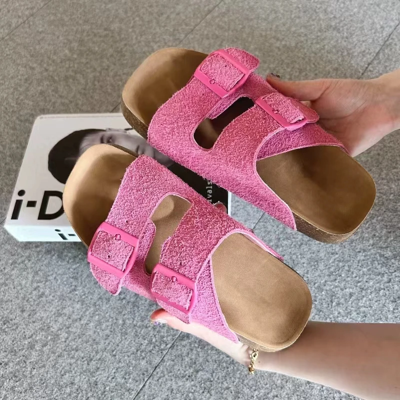 直播间同价 时尚凉拖鞋夏季勃肯鞋海边沙滩明星同款正版鞋子4372