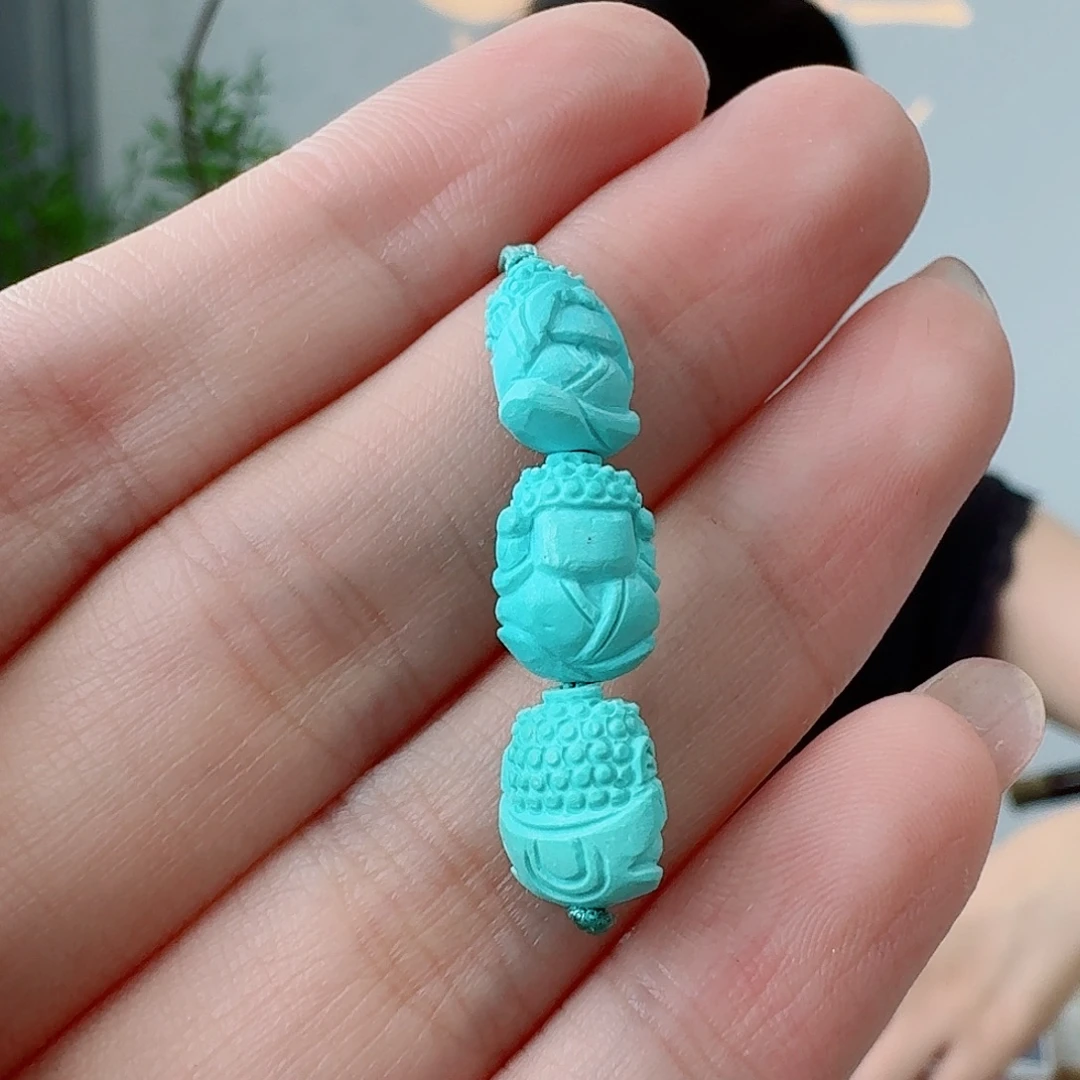 未镶嵌绿松石珠宝奇石