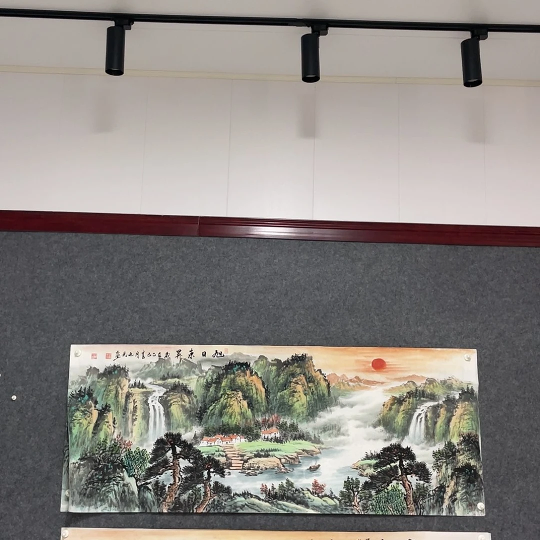 国画红*小六尺画芯 捡漏