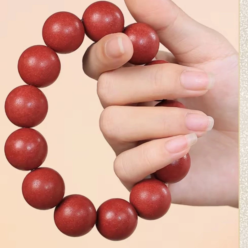 【红色合香珠手串】玫瑰花香留香天然芬芳五方手串非遗手工合香珠串