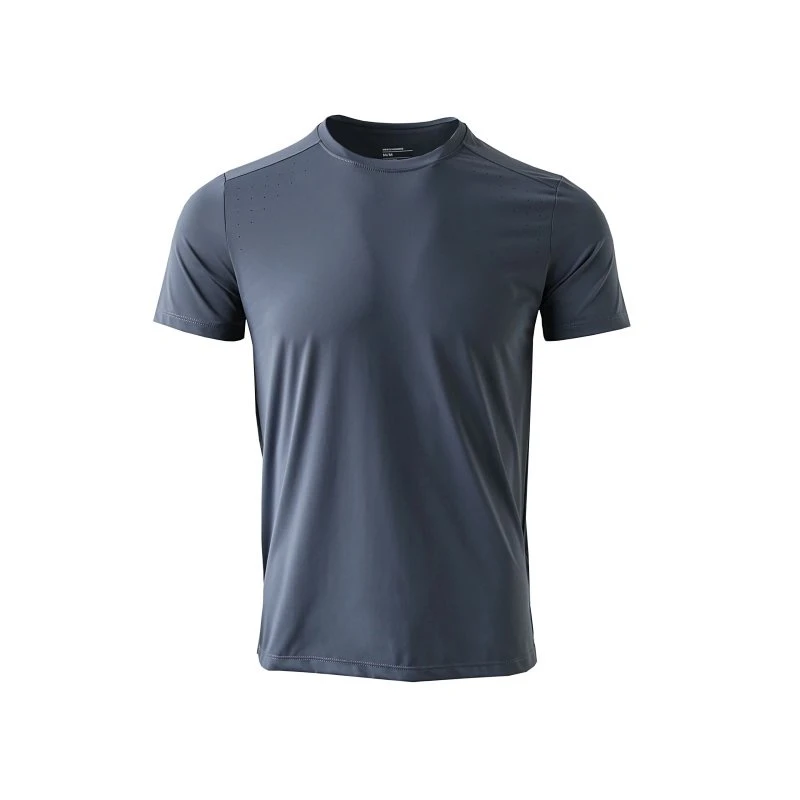 爆冷冰丝系列！激光冲孔！夏季男士运动速干短袖T恤2539