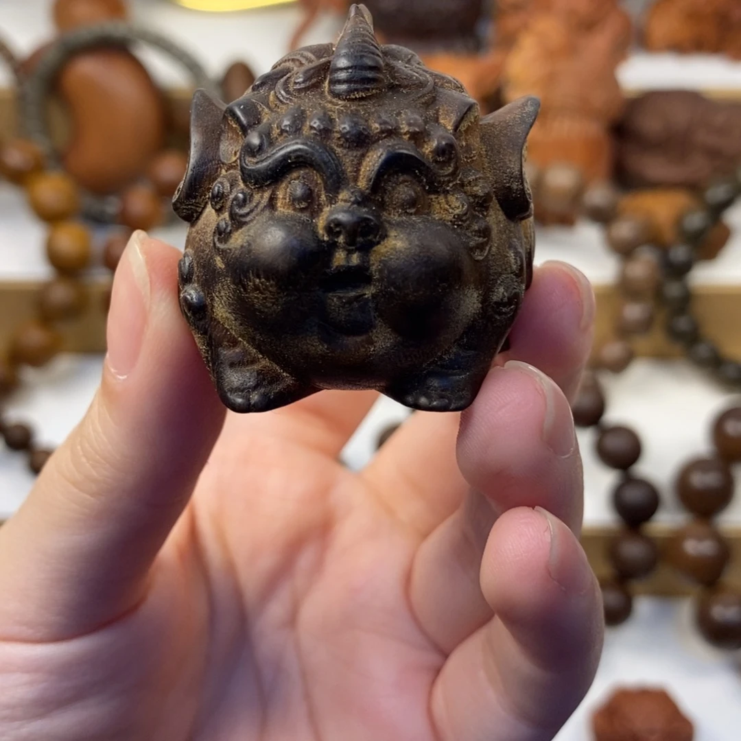 氣***清檀香木手串/手链老山檀香谛听奶香