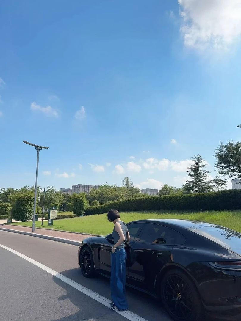 【Winnie】薄款复古蓝水洗抽绳牛仔裤