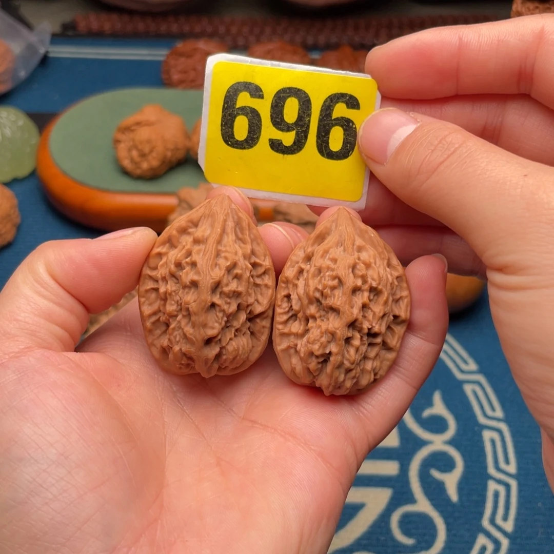 吊坠文玩核桃32全品北京鸡心696号