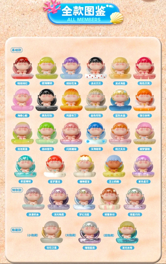 暖呼呼公仔萌粒盲盒