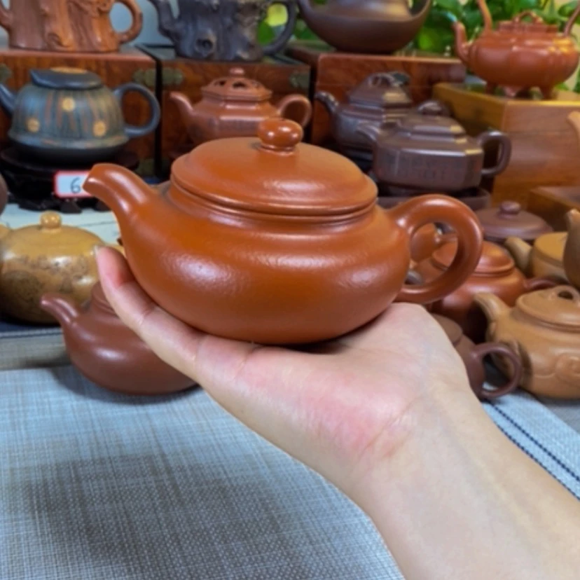 【闪购商品】茶壶紫砂用****7仿古300毫升全手工制作