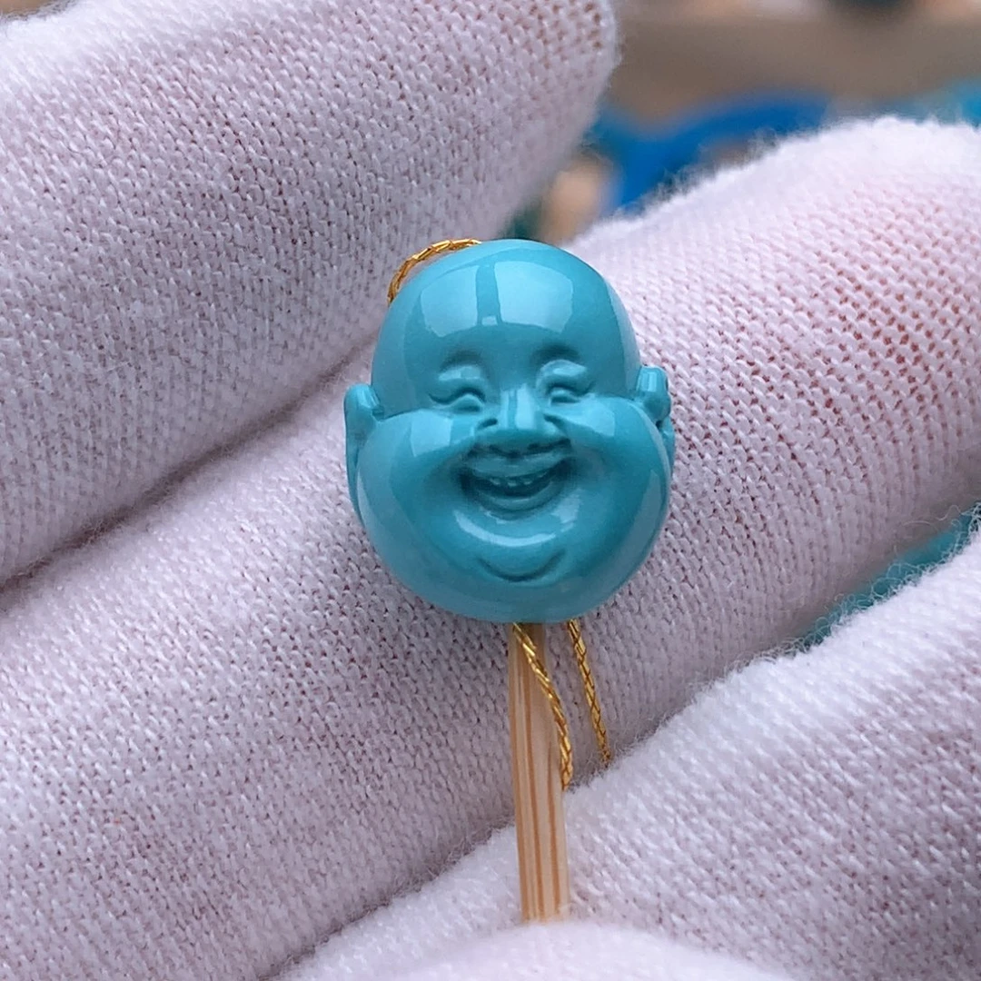 绿松石未镶嵌珠宝奇石
