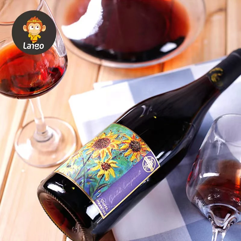 蓝构滴秋法国朱丽叶酒庄金色印象13%voL干红葡萄酒750ml/瓶