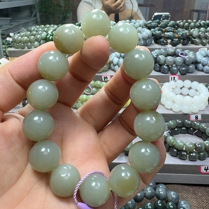 手链未镶嵌和田玉新疆且末蓝卡16