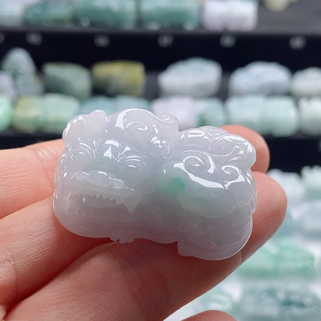 颈饰未镶嵌翡翠翡翠貔貅