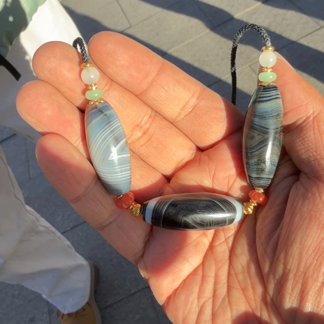 玛瑙/玉髓未镶嵌颈饰