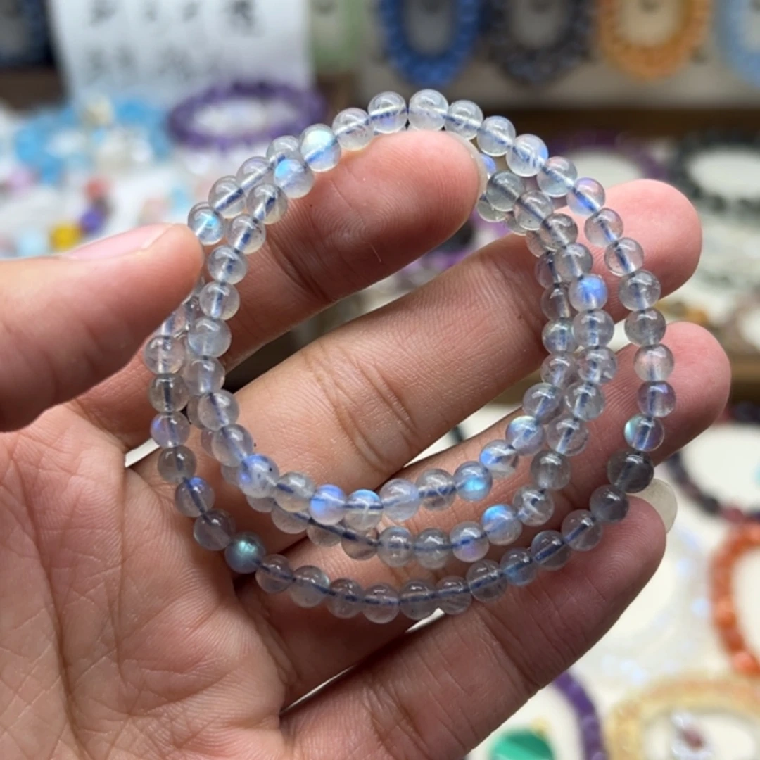 手链未镶嵌水晶灰月光三圈