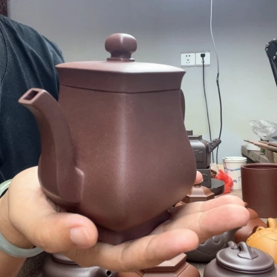 茶壶紫砂阿**比原矿紫泥