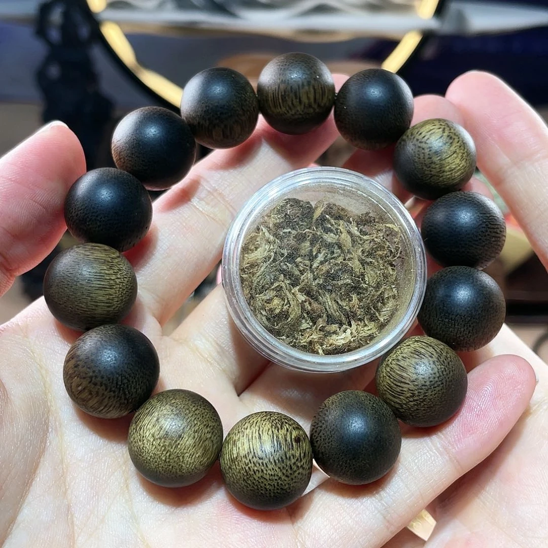 【闪购商品】沉香碎屑沉香@****越南芽庄虎皮白奇楠