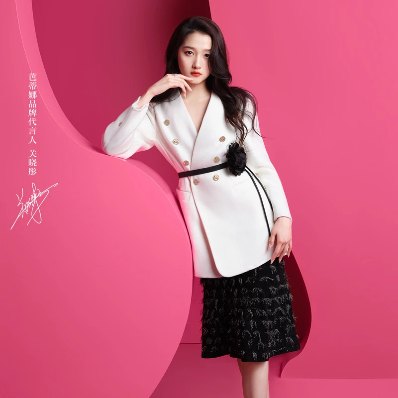 BADINA毛呢外套134A082