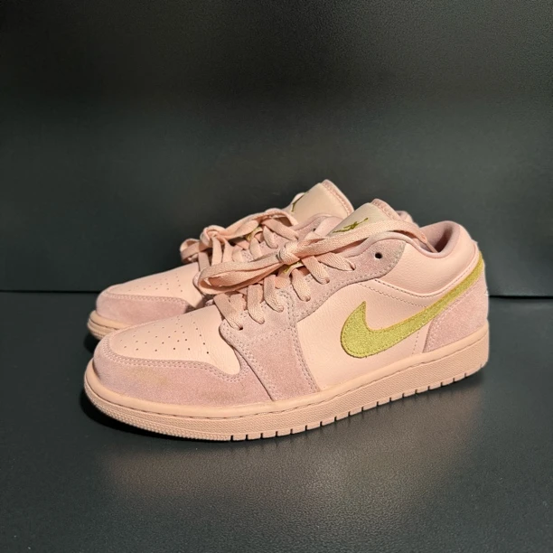 95新 AIR JORDAN 42.5码/aj1 金粉脚趾 低帮男款板鞋