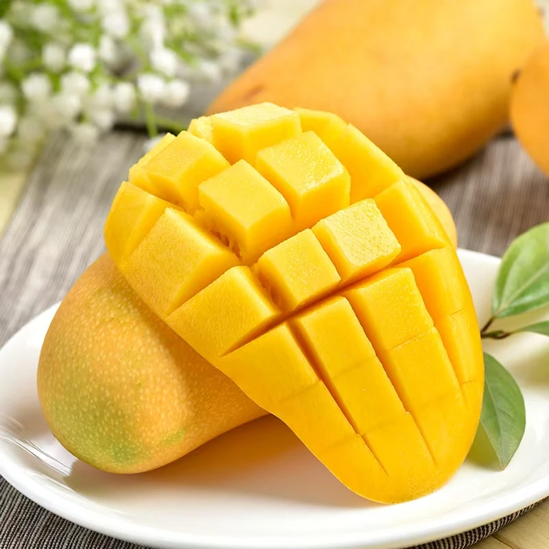 海南金煌芒/肉厚核薄/催熟放软再吃/4.5-5斤 ds