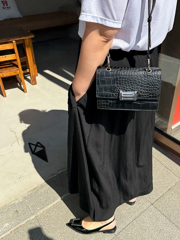 Cecilia西西莉亚/胖mm大码浪漫花苞设计感半裙