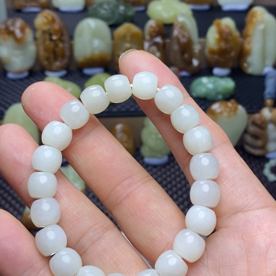 和田玉未镶嵌吊坠(不含链)