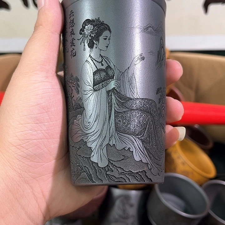 茶杯紫砂全手工紫砂主人杯