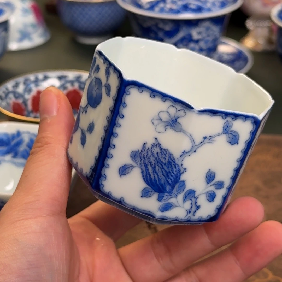 陈****纯手工手绘陶瓷茶具